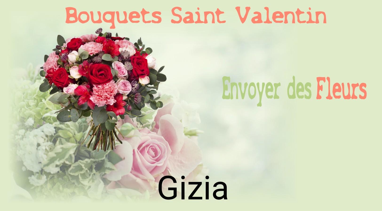 Roses de Saint-Valentin livrées à Gizia
